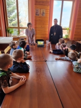 Воспитанники Солгонского детского сада узнали, какой праздник верующие отметят в ближайшее воскресенье 2